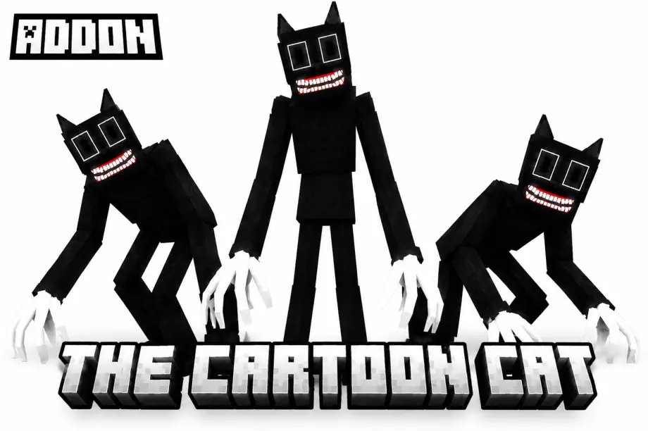 Cartoon Cat Add-on for Minecraft