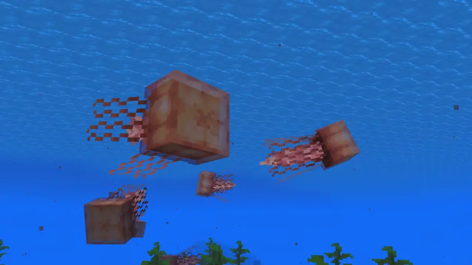 Jellyfish and Arrow Crab Addon for Minecraft Bedrock 26.50