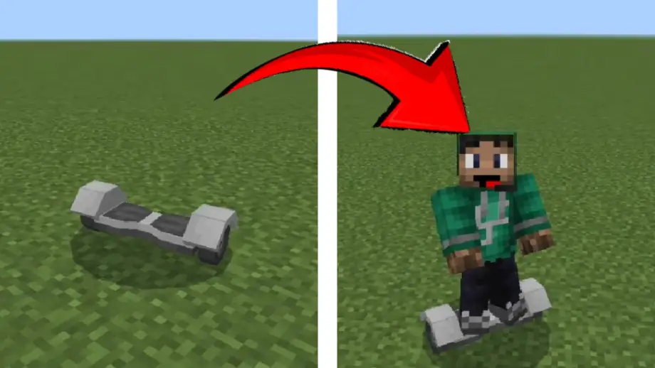 Hoverboard Addon for Minecraft Bedrock 1.21.100