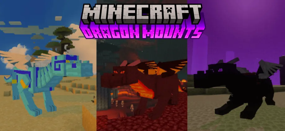 Dragon Mounts Addon for Minecraft Bedrock 26.10