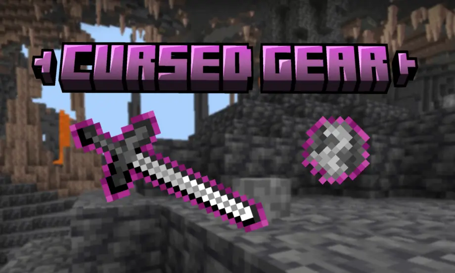 Cursed Gear Addon for Minecraft Bedrock 1.21.100