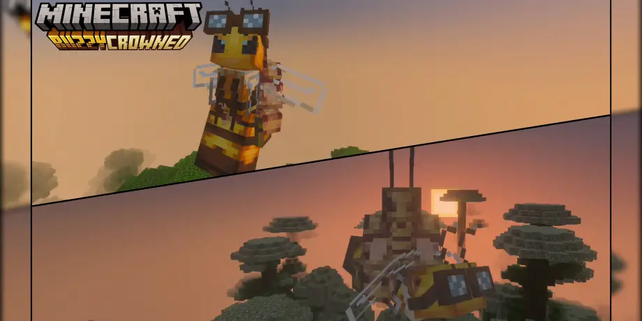 Buzzy Crowned Addon for Minecraft Bedrock 1.21.100