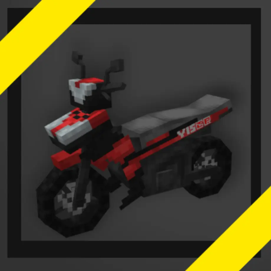 Yamaha Y15 ZR Addon for Minecraft Bedrock 1.21.100