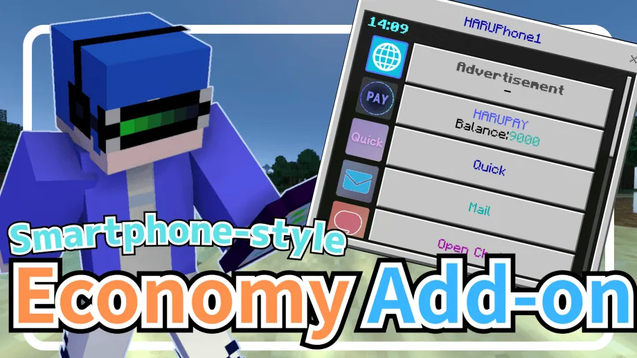 Economy System Addon for Minecraft Bedrock 1.21.90