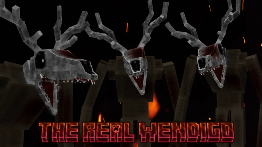 The Real Wendigo Addon for Minecraft Bedrock 1.21.70