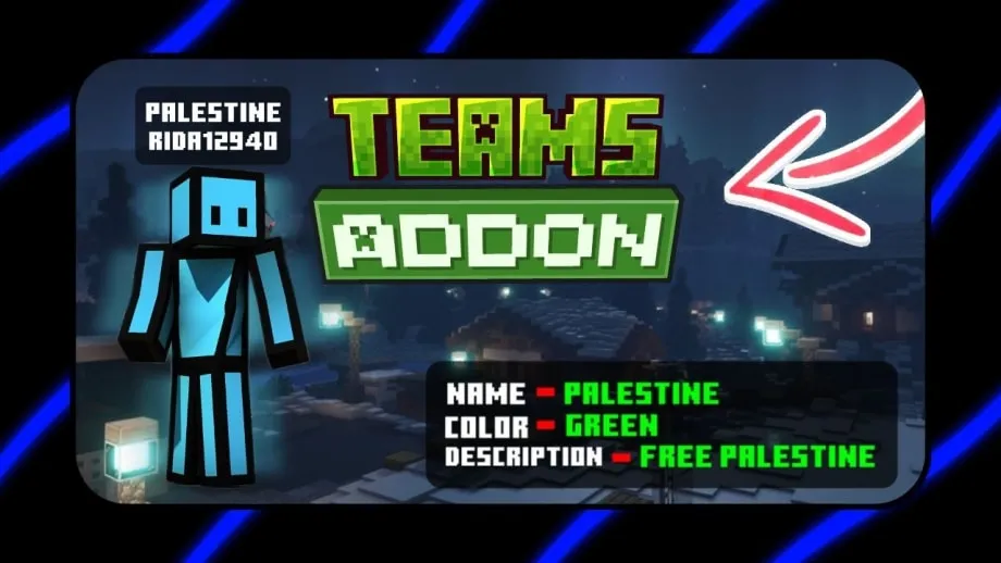 Teams Add-on 2.0v for Minecraft Bedrock 1.21.30
