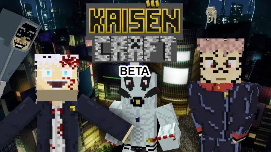 Kaisen Craft BETA Addon for Minecraft Bedrock 1.21.10