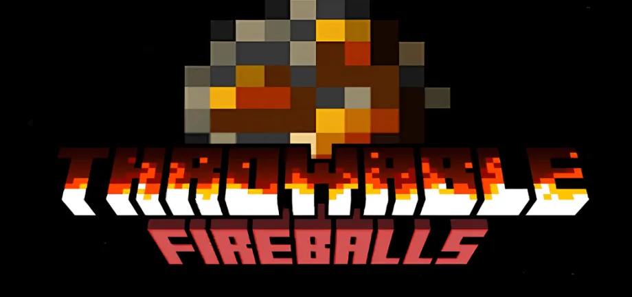 Throwable Fireball Addon for Minecraft Bedrock 1.21.0