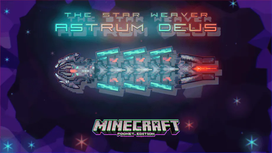 The Star Weaver Astrum Deus Addon for Minecraft Bedrock