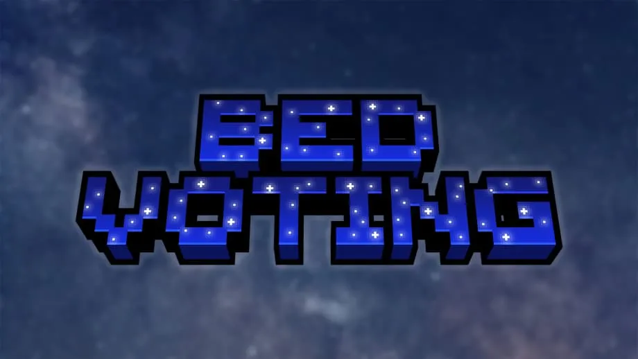 Bed Voting Addon for Minecraft Bedrock