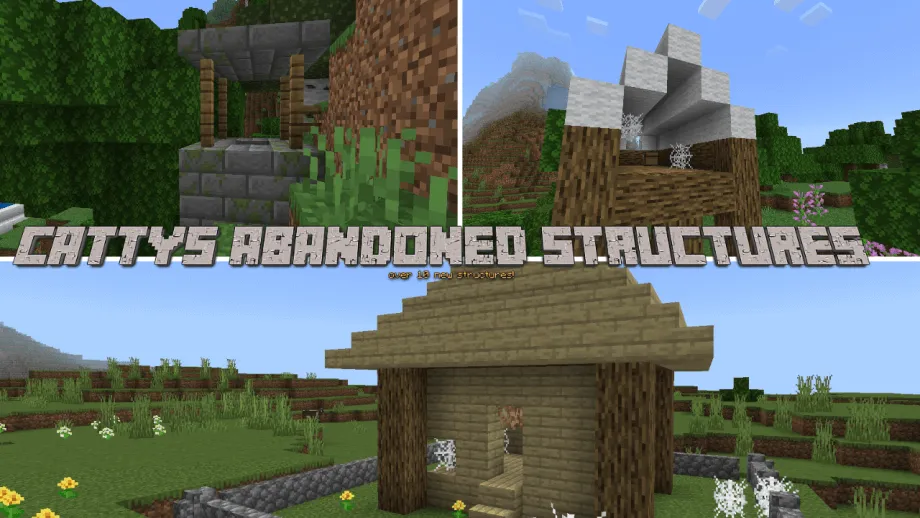 Catty's Abandoned Structures Addon for Minecraft Bedrock