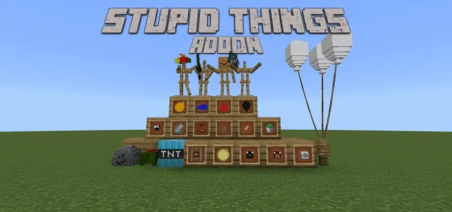 Stupid Things Addon for Minecraft Bedrock