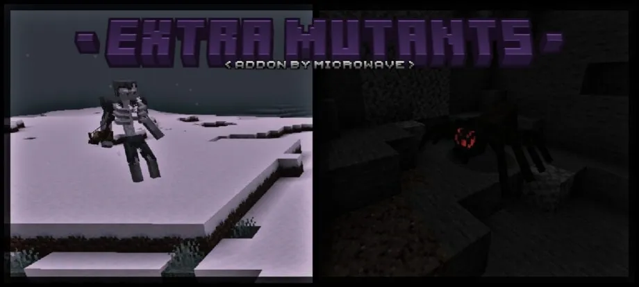 Extra Mutants Addon for Minecraft Bedrock