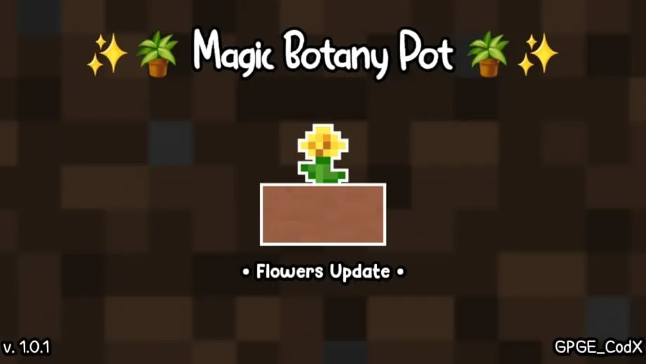 Magic Botany Pots Addon for Minecraft Bedrock