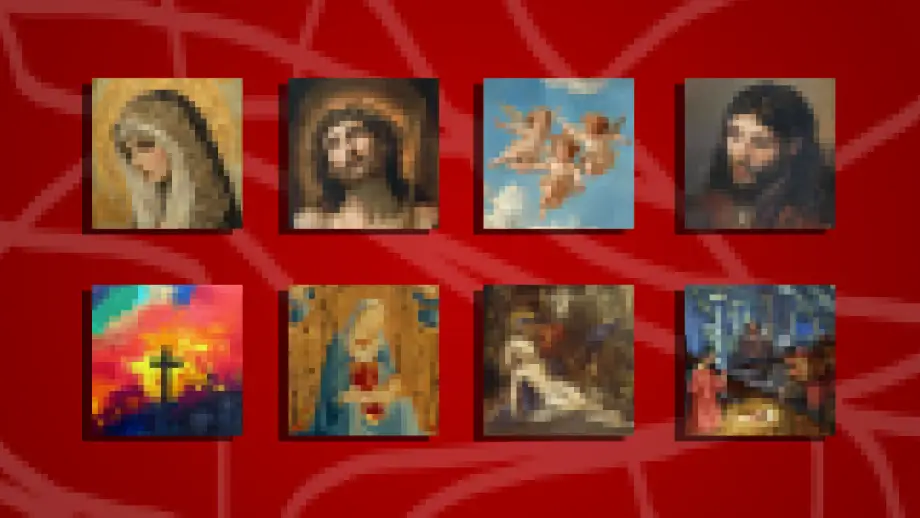 Holy Paintings Texture Pack for Minecraft Bedrock 26.10