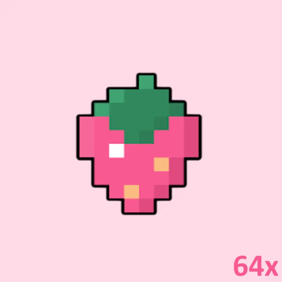 Strawberry Realism Texture Pack for Minecraft Bedrock 26.10