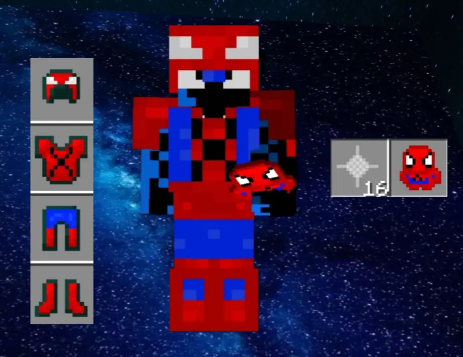 Spider Pack for Minecraft Bedrock 1.21.130