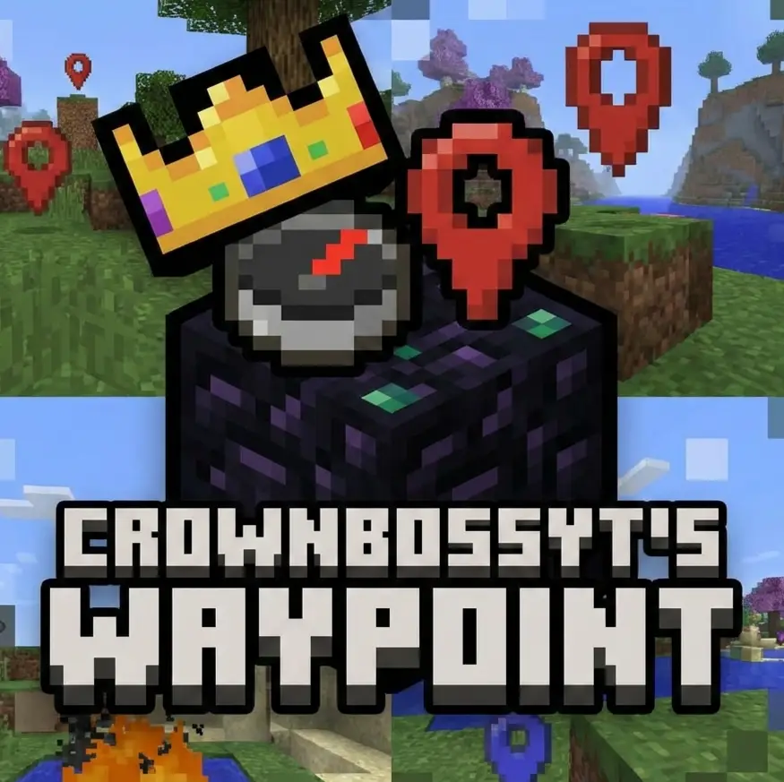 Crownbossyt's Waypoint Texture Pack for MCPE 1.21.100