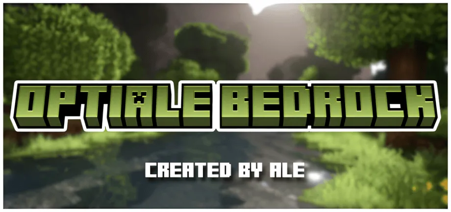 OptiAle Bedrock Texture Pack for Minecraft Bedrock 1.21.100