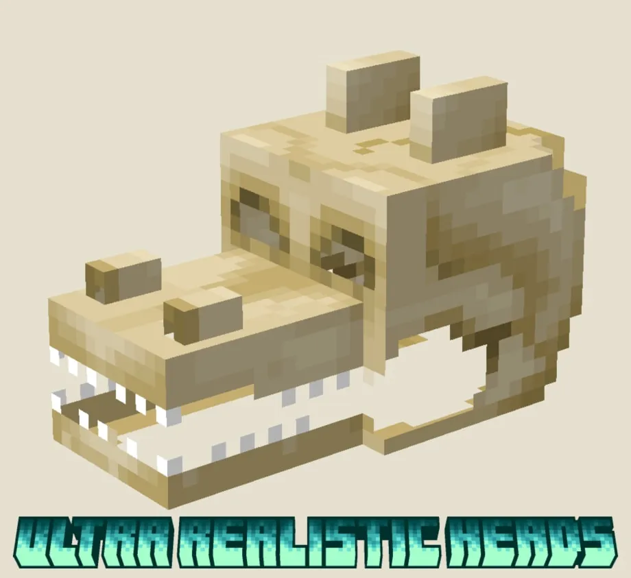 Realistic Heads Texture Pack for Minecraft Bedrock 1.21.90