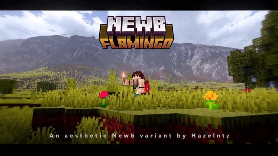 Newb X Flamingo V3 Shader for Minecraft Bedrock 1.21.30