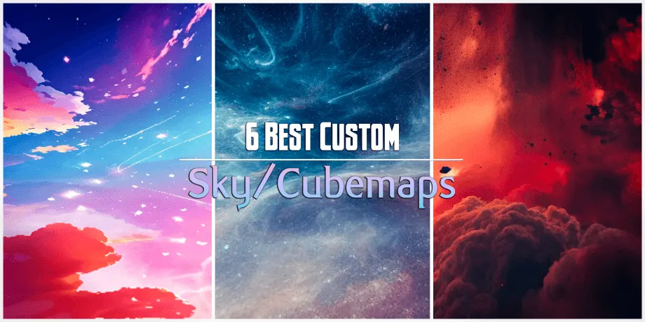 Custom Cubemaps v2 AI Generated Addon for MCPE 1.21.20