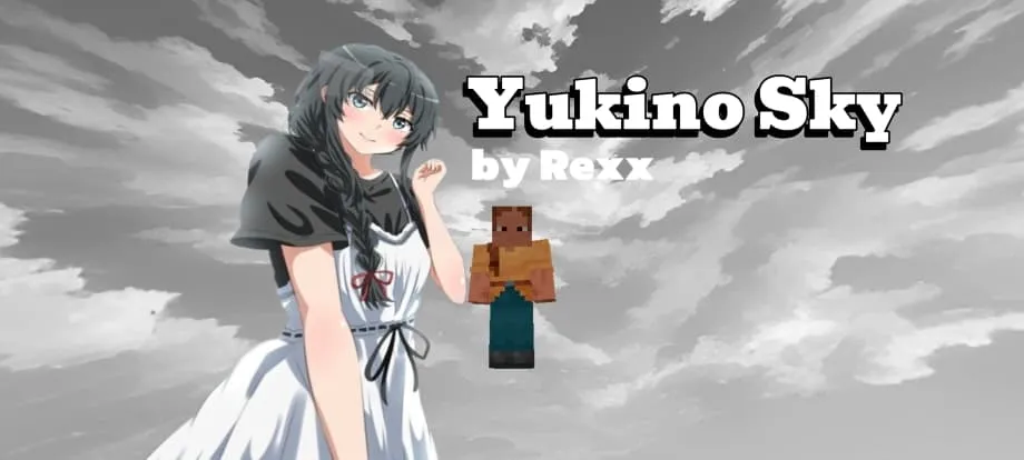 Yukino Sky Texture Pack for Minecraft Bedrock 1.21.20
