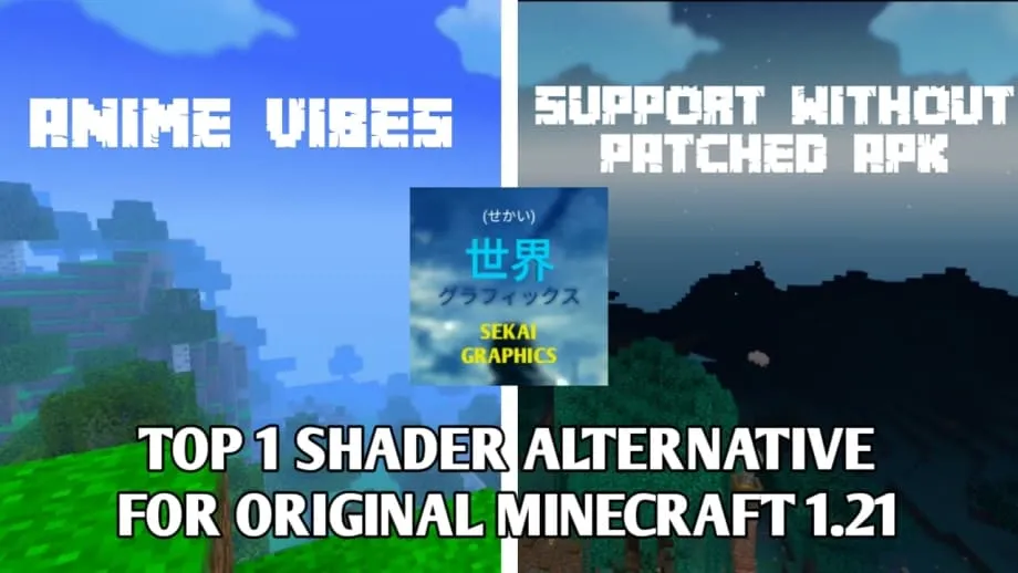 Sekai Graphics Texture Pack for Minecraft Bedrock