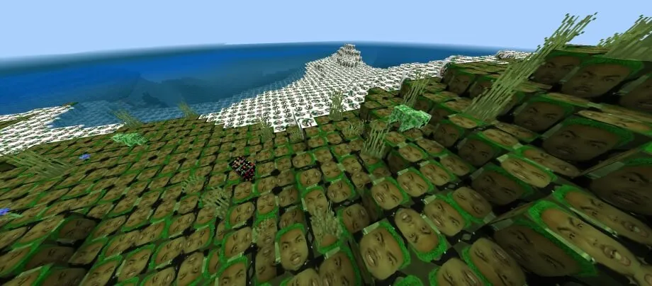 Gibberish Craft Texture Pack for Minecraft Bedrock