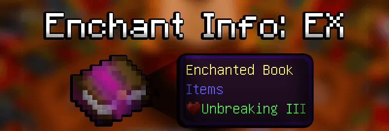 Enchantment Info: Extended Texture Pack for Minecraft PE