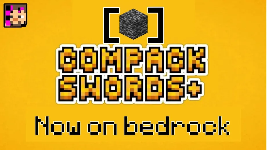 Compack Swords+ Texture Pack for Minecraft Bedrock