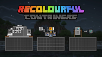 Recolourful Containers GUI + HUD (DARK) — screenshot 4