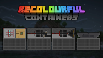 Recolourful Containers GUI + HUD (DARK) — screenshot 5