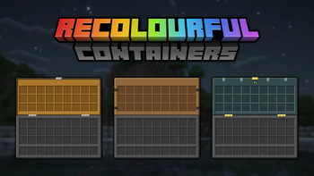 Recolourful Containers GUI + HUD (DARK) — screenshot 6