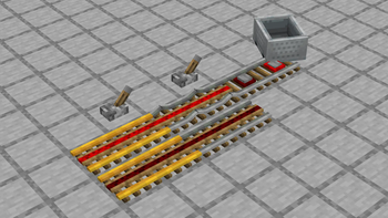 Diagonal Perfect Rails 3D PBR — screenshot 3