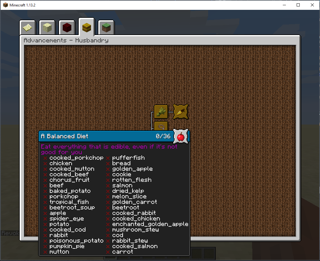 Better Advancements — screenshot 1