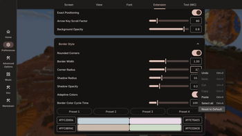 Modern UI — screenshot 2