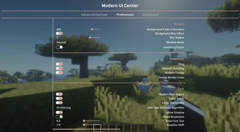 Modern UI — screenshot 3