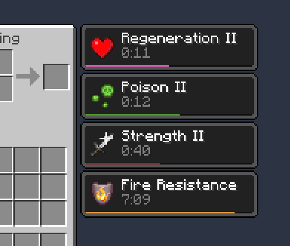 Status Effect Bars — screenshot 1