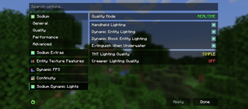 Sodium Options Mod Compat — screenshot 1