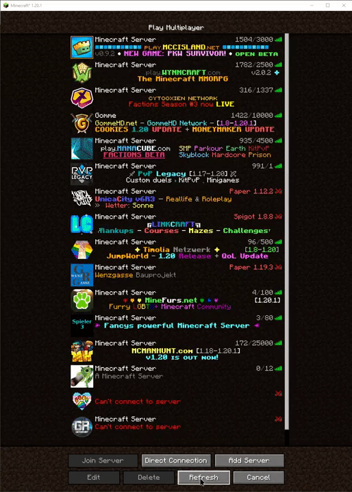 Server Pinger Fixer — screenshot 1