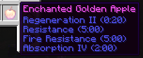 Food Effect Tooltips [Fabric / NeoForge] — screenshot 1