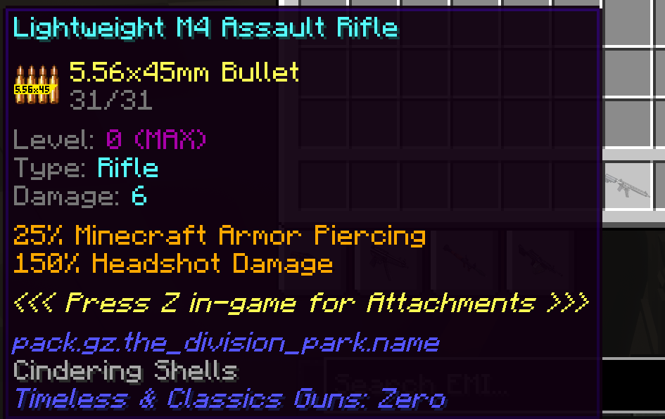 [TACZ]Enchanted Arsenal — screenshot 1