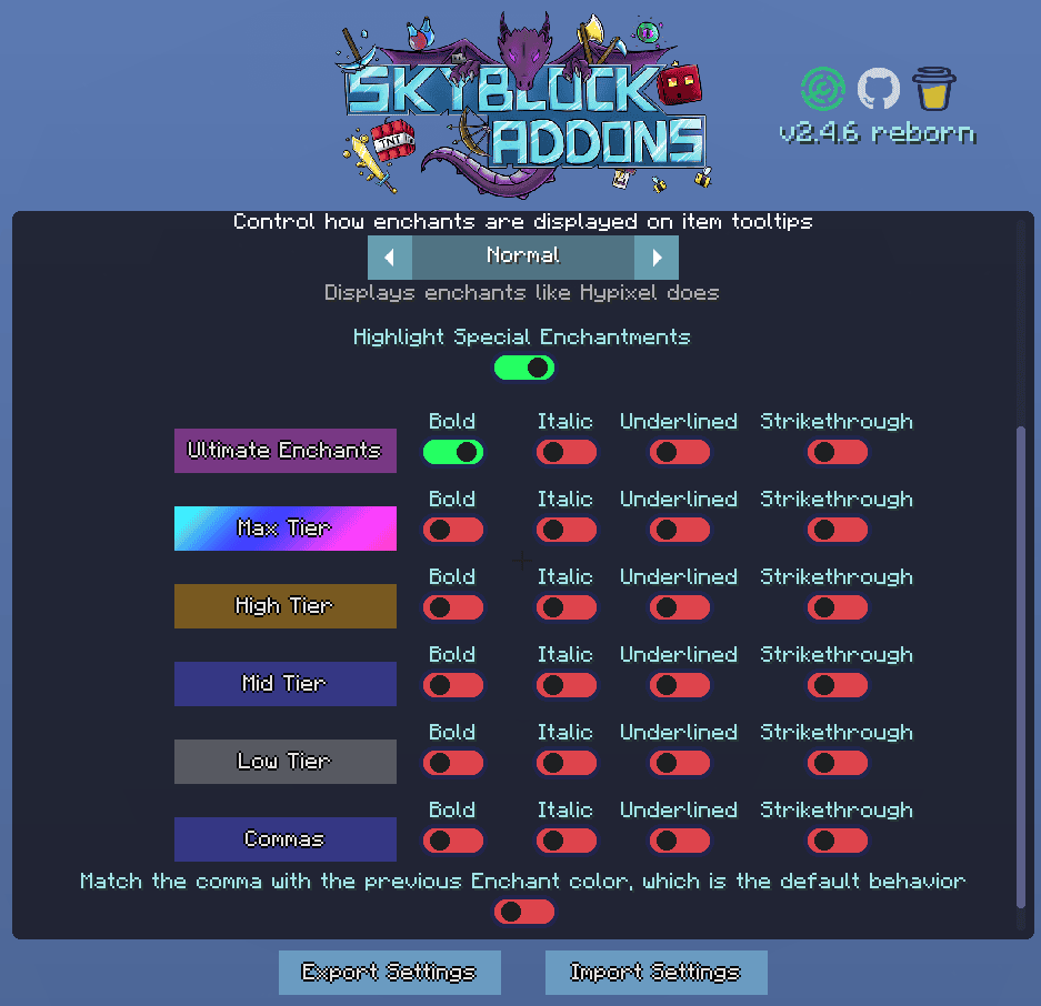 SkyblockAddons for Hypixel Skyblock — screenshot 6