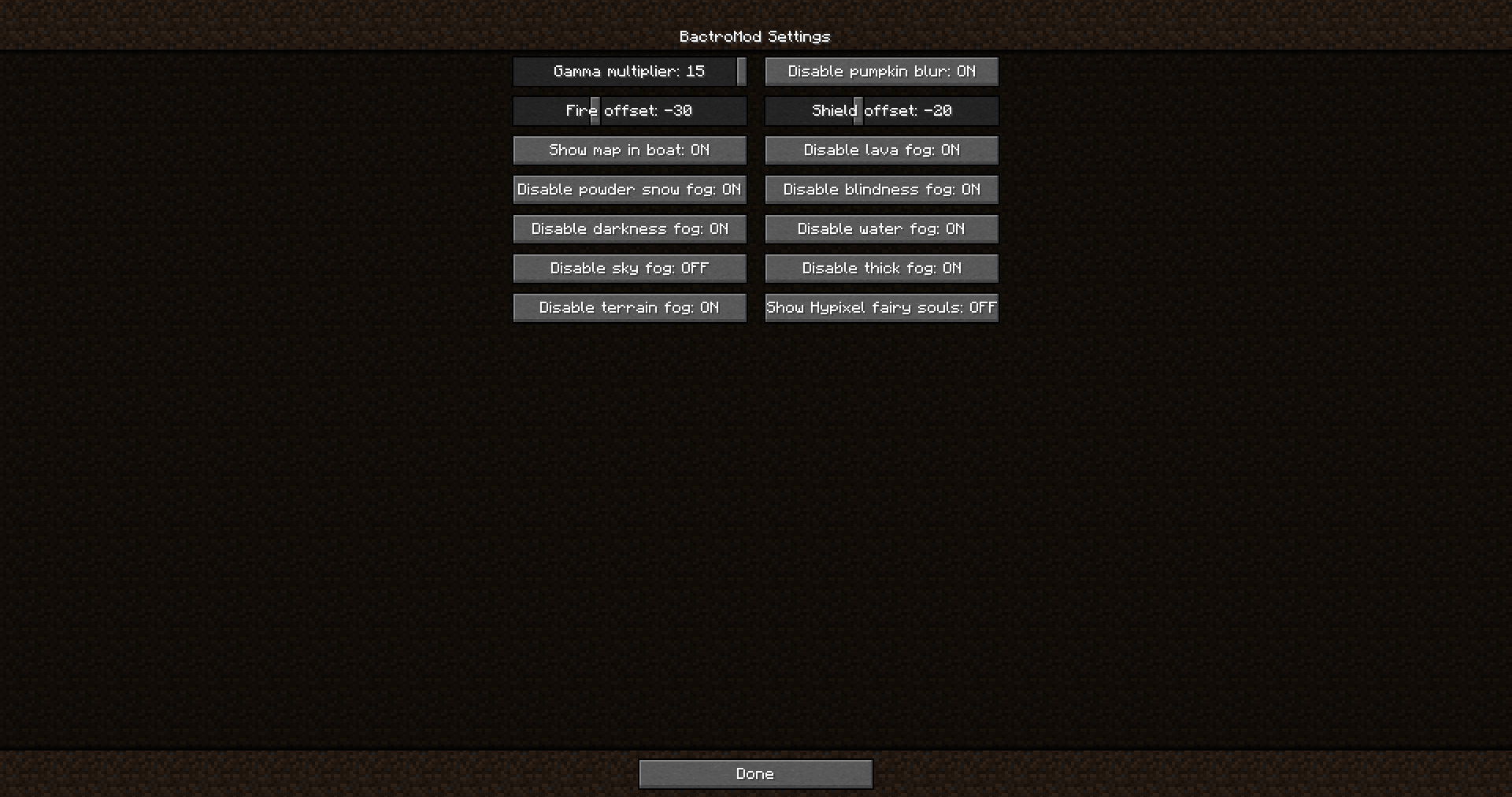 BactroMod — screenshot 2