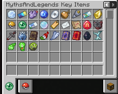 Myths and Legends [Cobblemon Sidemod] — screenshot 1