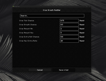 Crop Growth Modifier — screenshot 1