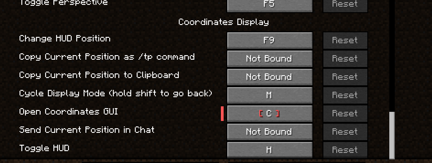 Coordinates Display — screenshot 5
