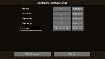 BindCommands — screenshot 2