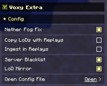 Voxy Extra — screenshot 1